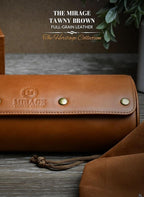 Watch Travel Case for Men – Leather Watch Roll Case Organizer – 3 Watches - Image 6