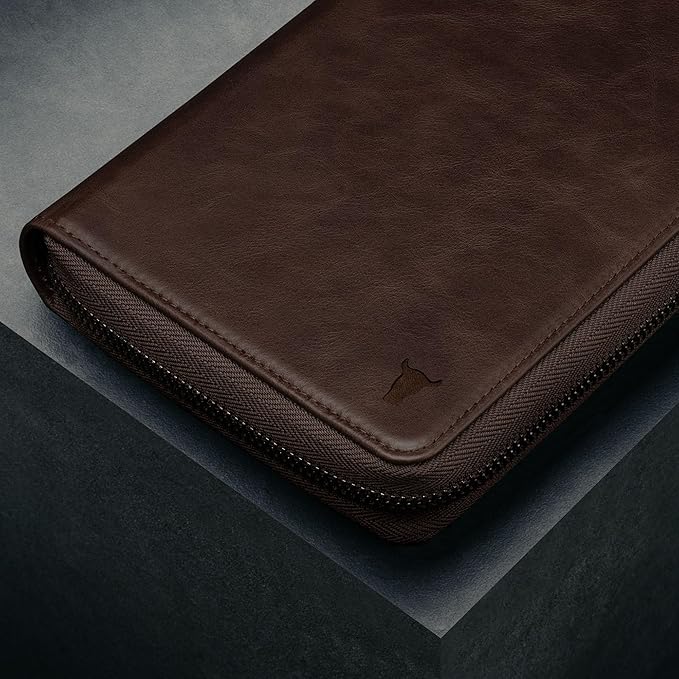 TORRO Premium Leather Family Travel Wallet, RFID Blocking Travel Organizer - Image 6