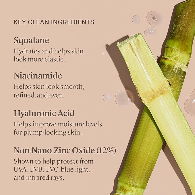 ILIA - Super Serum Skin Tint SPF 40 | Non-Comedogenic, Vegan, Lightweight to Help Against Blue Light, + Pollution while Hydrating, Smoothing, + Refining (Balos ST3, 1 fl oz | 30 ml)