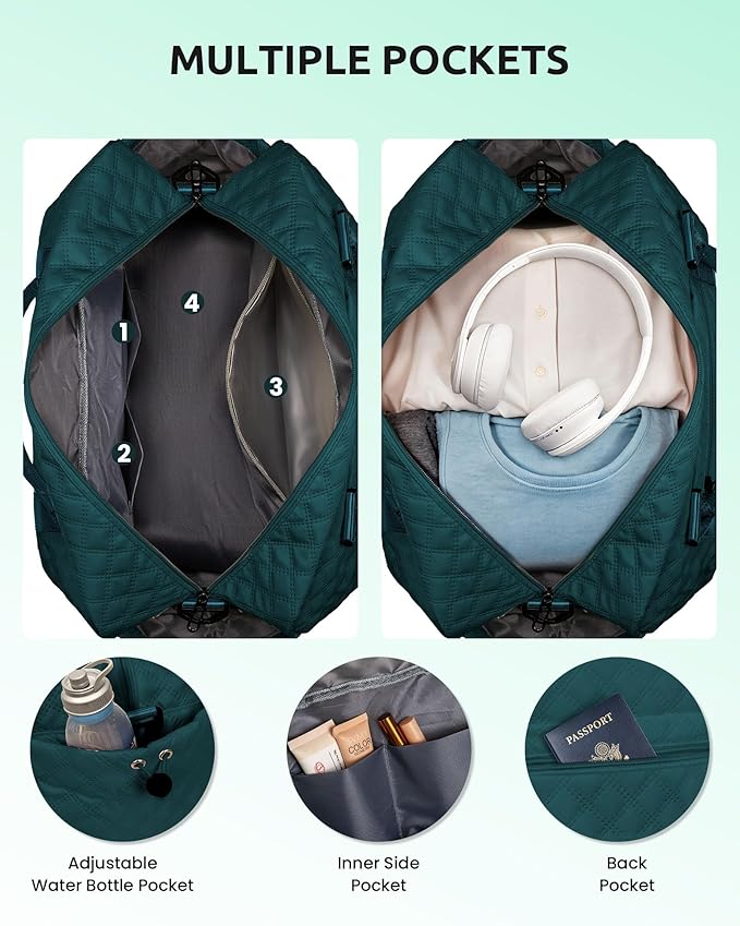 Gifts for Women-Initial Kids Duffel Bags - Image 4