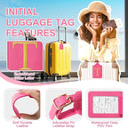 Personalized Initial Luggage Tags - Image 3