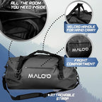 Malo'o Waterproof Dry Bag Duffel 40L/60L/100L, Roll Top Duffel Keeps Gear Dry - Image 4