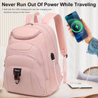 Boavan Laptop Backpack for women, 15.6 inch Laptop Bag - Image 7