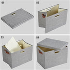 17" Large Collapsible Storage Bins - Image 6