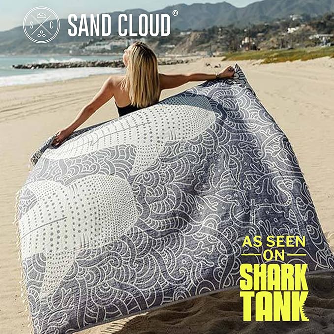Sand Cloud Extra Large Turkish Beach Towel - Image 2