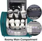 Narwey Hanging Toiletry Bag for Women Travel Makeup Bag Organizer Toiletries - Image 5