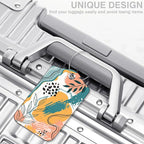 2 Pcs Boho Abstract Modern Art Luggage Tags - Image 5