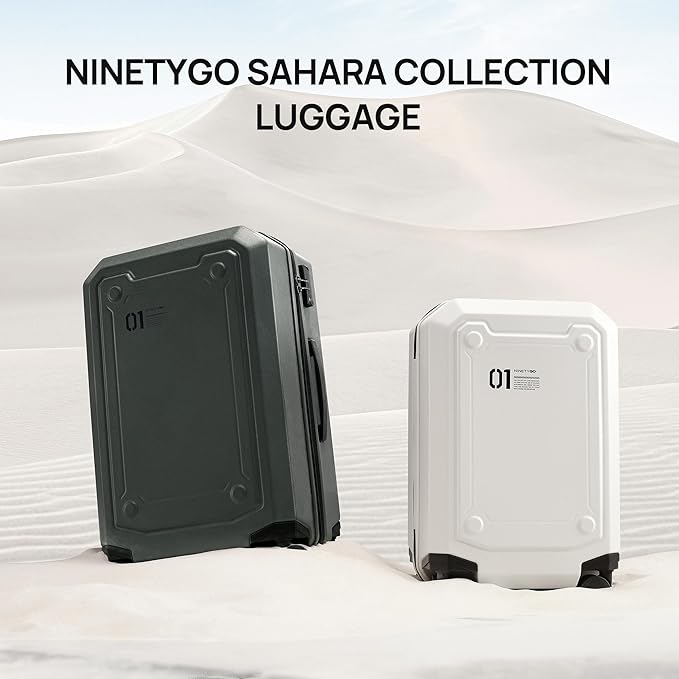 NINETYGO Carry On Luggage 22x14x9 Airline Approved, Carry On Suitcase - Image 2