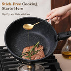 15Pcs Pots and Pans Set Non Stick, Cookware Sets - Image 3