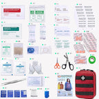 EMT Pouch MOLLE Ifak Pouch Tactical MOLLE Medical First Aid Kit Utility Pouch - Image 2