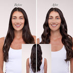L'ANGE HAIR Le Duo Grande 360° Airflow 2 in 1 Straightener and Curler | 1 Inch Curling Wand & Titanium Flat Iron with 5.3" Plates | Hair Straightener & Curler for Long Hair (Black)