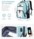 LOVEVOOK Travel Laptop Backpack Waterproof Anti Theft Backpack - Image 3