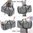 150L Duffle Bag for Travel, Extra Large Foldable Waterproof Travel Duffel Bags - Image 6