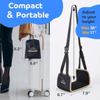 Portable Airplane Foot Hammock for Plane Travel - Image 6