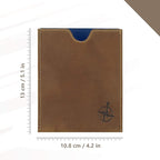 WANDERINGS Leather Passport Holder - Image 3