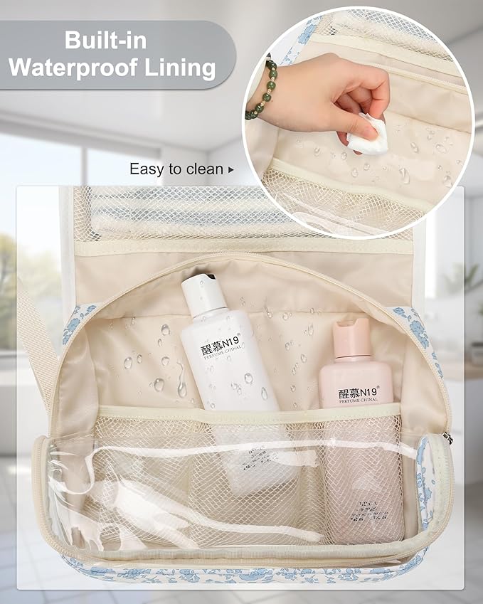 Hanging Toiletry Bag, Travel Toiletries Bag - Image 5