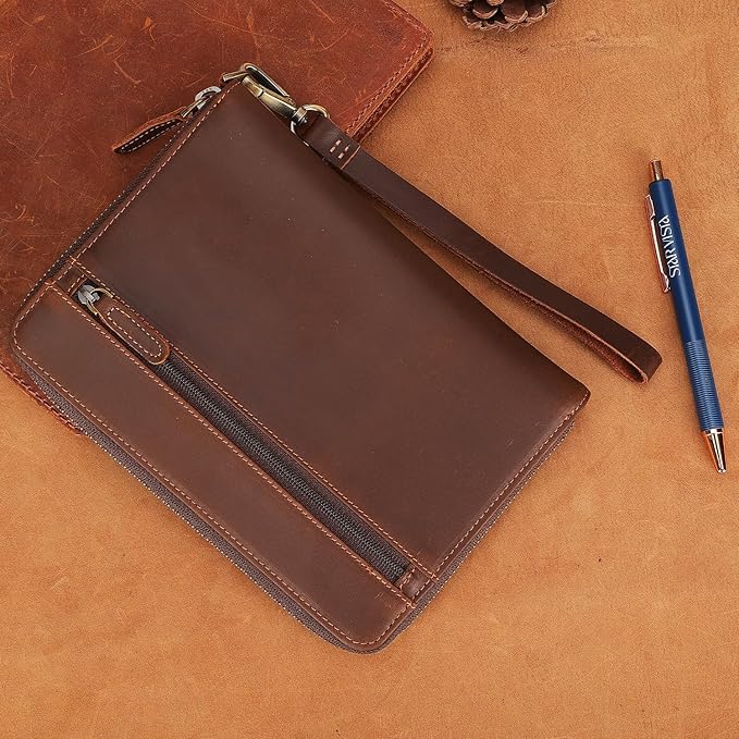 STAR VISTA Lorenzo Full Grain Leather Family Passport Wallet - Image 3