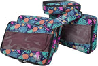5 Set Packing Cubes for Travel Large Suitcase Luggage Organizer Bags Travel - Image 2