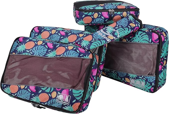 5 Set Packing Cubes for Travel Large Suitcase Luggage Organizer Bags Travel - Image 2
