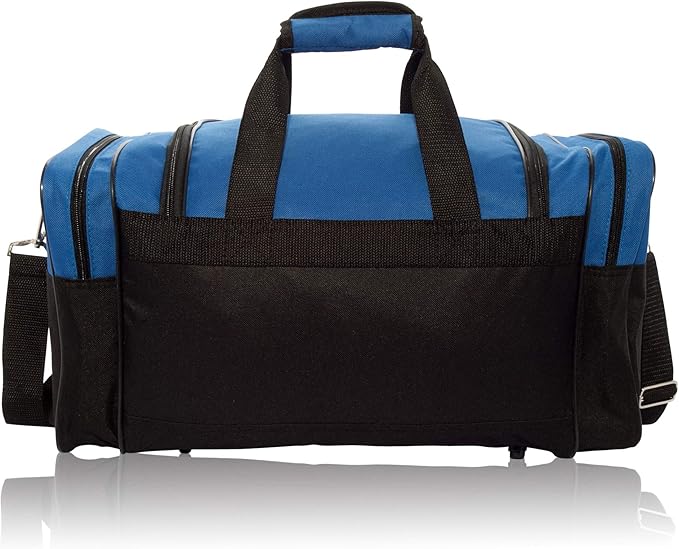 DALIX 17" Blank Duffle Bag Duffel Bag Travel Size Sports Durable Gym Bag - Image 4