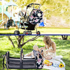 Diaper Bag Backpack Waterproof Baby Bag Large Capacity Multifunction Nappy Bags - Image 8