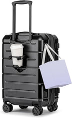 KYME Carry On Luggage 22x14x9 Airline Approved Expandable by KYME