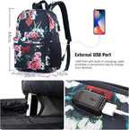 School Backpack, Casual Bookbag Women and Teen Girl Schoolbag - Image 4