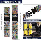 Boho Luggage Straps for Suitcases TSA Approved, Luggage Identifiers for Suitcase - Image 2
