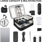 Electronic Organizer Travel Case, Travel Cord Organizer Case Portable - Image 6