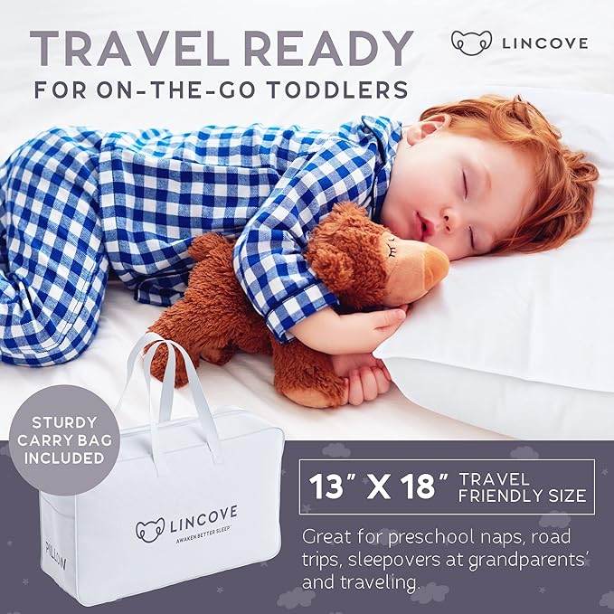 Lincove Canadian Down Toddler Pillow - Image 6