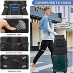 Laptop Lunch Backpack for Men - 40L Large Capacity Work Backpack - Image 5