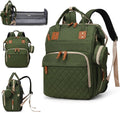 Diaper Bag with Changing Station, Waterproof 3 in 1 Baby Diaper Backpack with by Lamroro