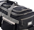 Olympia U.S.A. 29 inch Jumbo Size 8 Pockets Wheeled Rolling Duffel Bag Water - Image 4