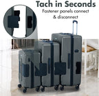 Tach V3.1 Hard Shell 3 Piece Luggage Set - Image 2