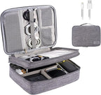 Electronics Organizer, OrgaWise Electronic Accessories Bag Travel Cable by OrgaWise