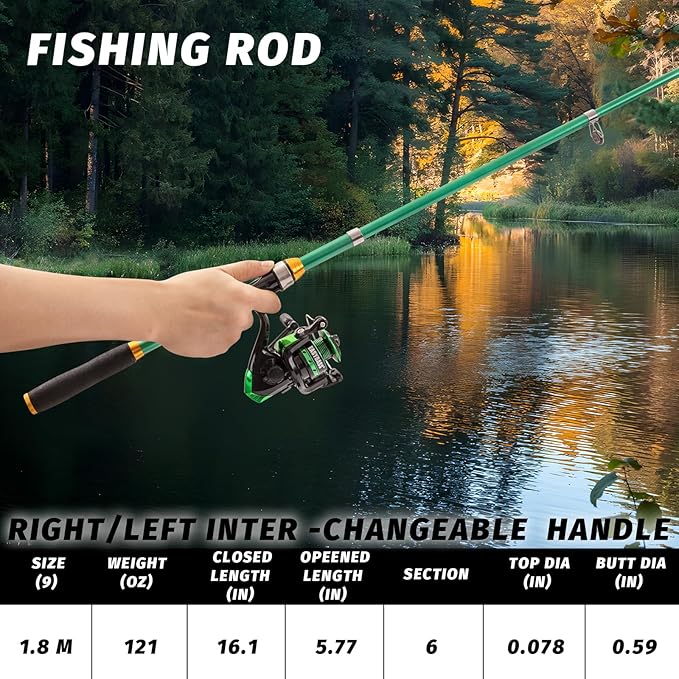 I00000 Fishing Rod and Reel Combos - Image 3