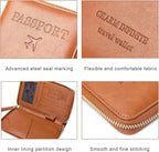 Multi-Function RFID Travel Passport Wallet - Image 7