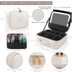 MOMIRA Travel Makeup Bag Cosmetic Bag Makeup Organizer Bag - Image 3