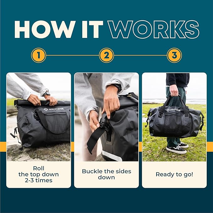 Earth Pak Waterproof Duffel Bag - Image 4