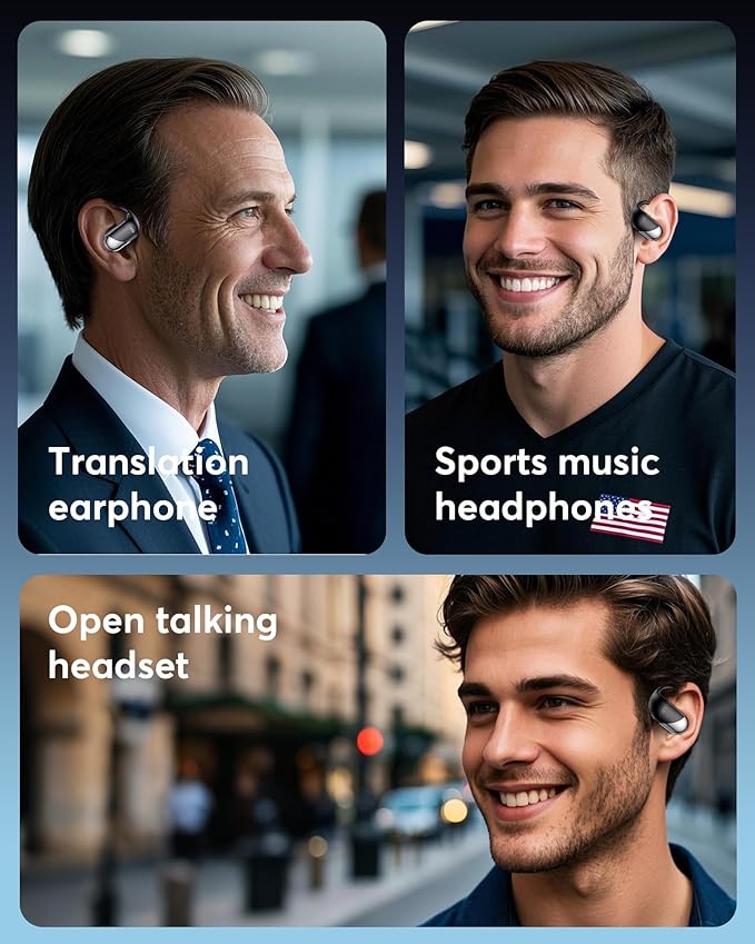 AI Translation Earbuds Real Time, 3-in-1 Translator Earbuds 144 Languages & - Image 5
