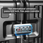 Zipperless Luggage, Polycarbonate Aluminum Hard Shell, Expandable Carry-On - Image 7