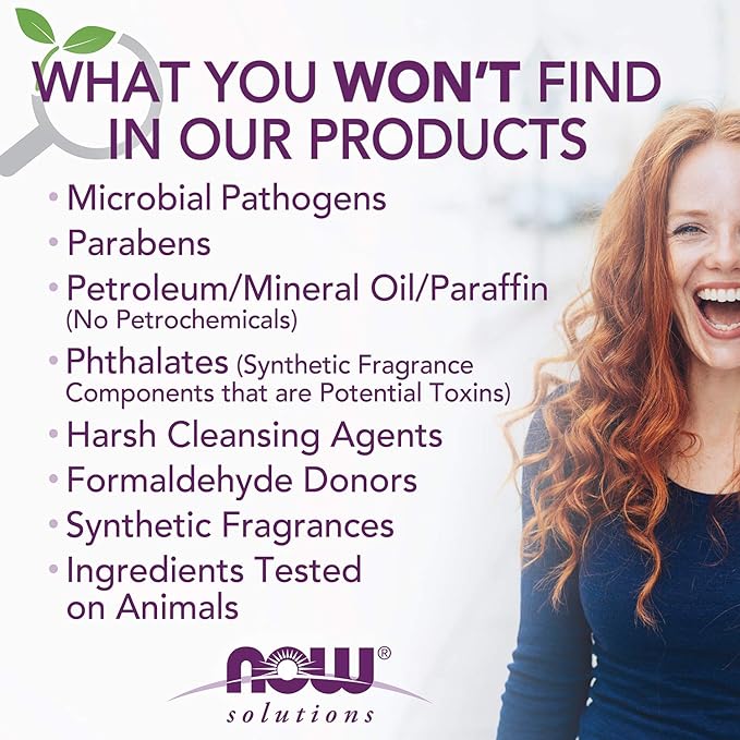 NOW Foods Solutions, Hyaluronic Acid Moisturizer, Smoothing and Toning, Rehydrating to Start Your Day, 2-Ounce