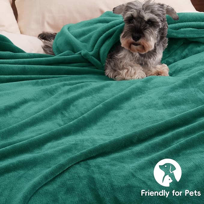 PHF Ultra Soft Fleece Blanket Twin Size, No Shed No Pilling Luxury Plush Cozy - Image 5