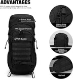 Mardingtop 50L Hiking Backpack, Backpacking Backpack - Image 4