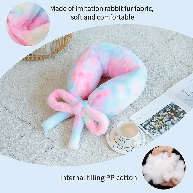 Travel Pillow Multifunctional Airplane Travel Neck Pillow Provides Neck and - Image 2