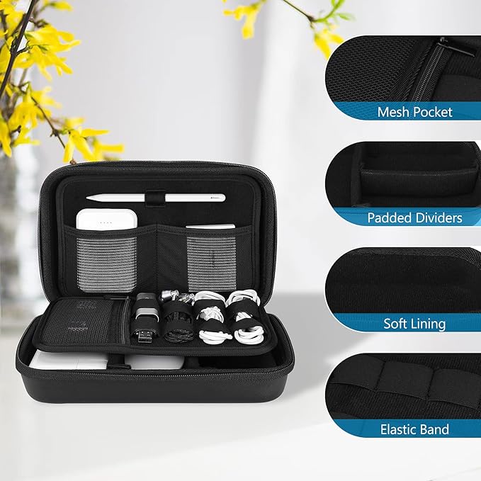ProCase Hard Travel Electronic Organizer Case - Image 3