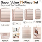Veken 11 Set Compression Packing Cubes - Image 2