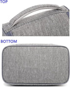 FlowFly Double Decker Cooler Insulated Lunch Bag Large Tote - Image 6