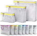 MUMI Travel Toiletry Bag Set of 3 – Clear TSA Approved Toiletry Bags by MUMI