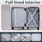 Coolife Luggage Suitcase PC+ABS - Image 6